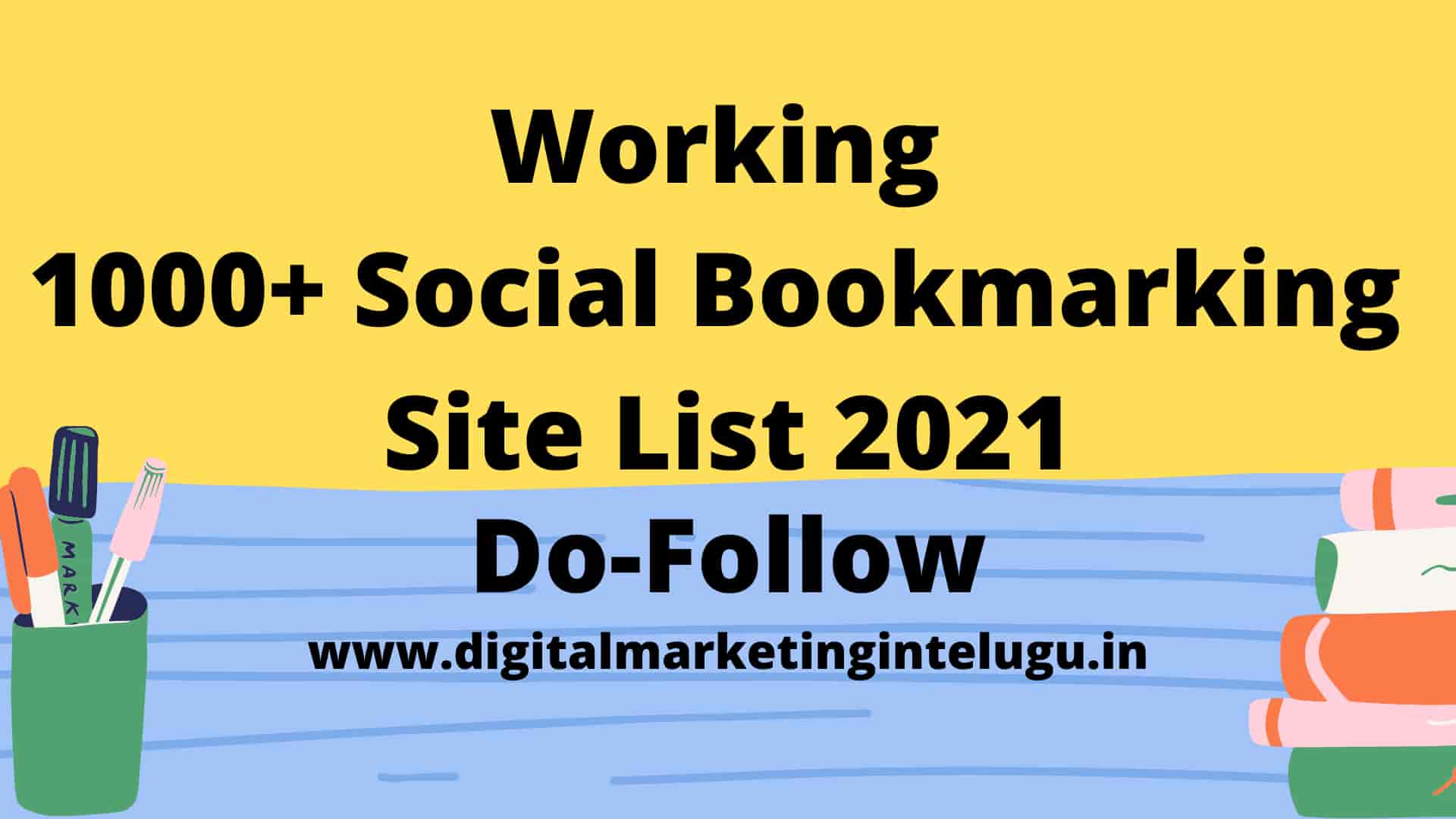 1000 social bookmarking sites list