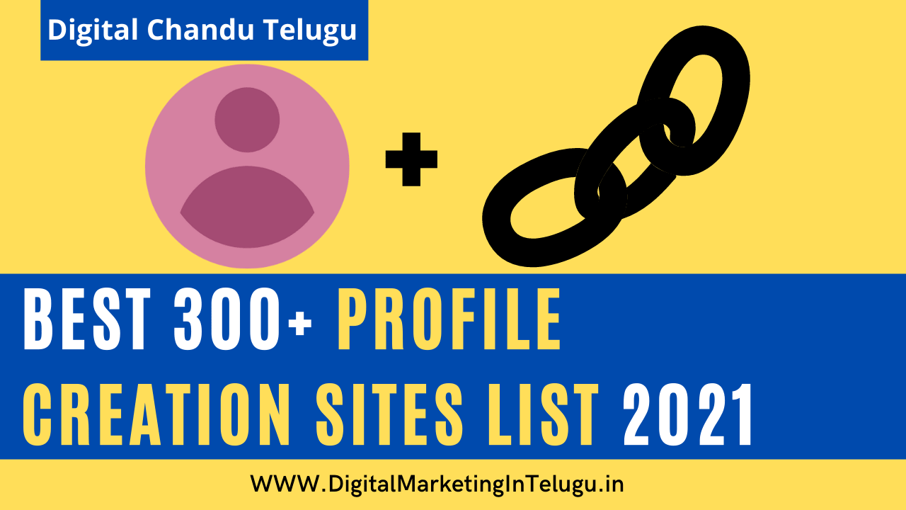 300+ High DA Free Profile Creation Sites List Digital Marketing