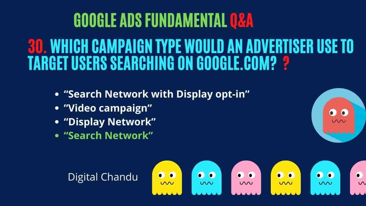 Google Ads Search Exam