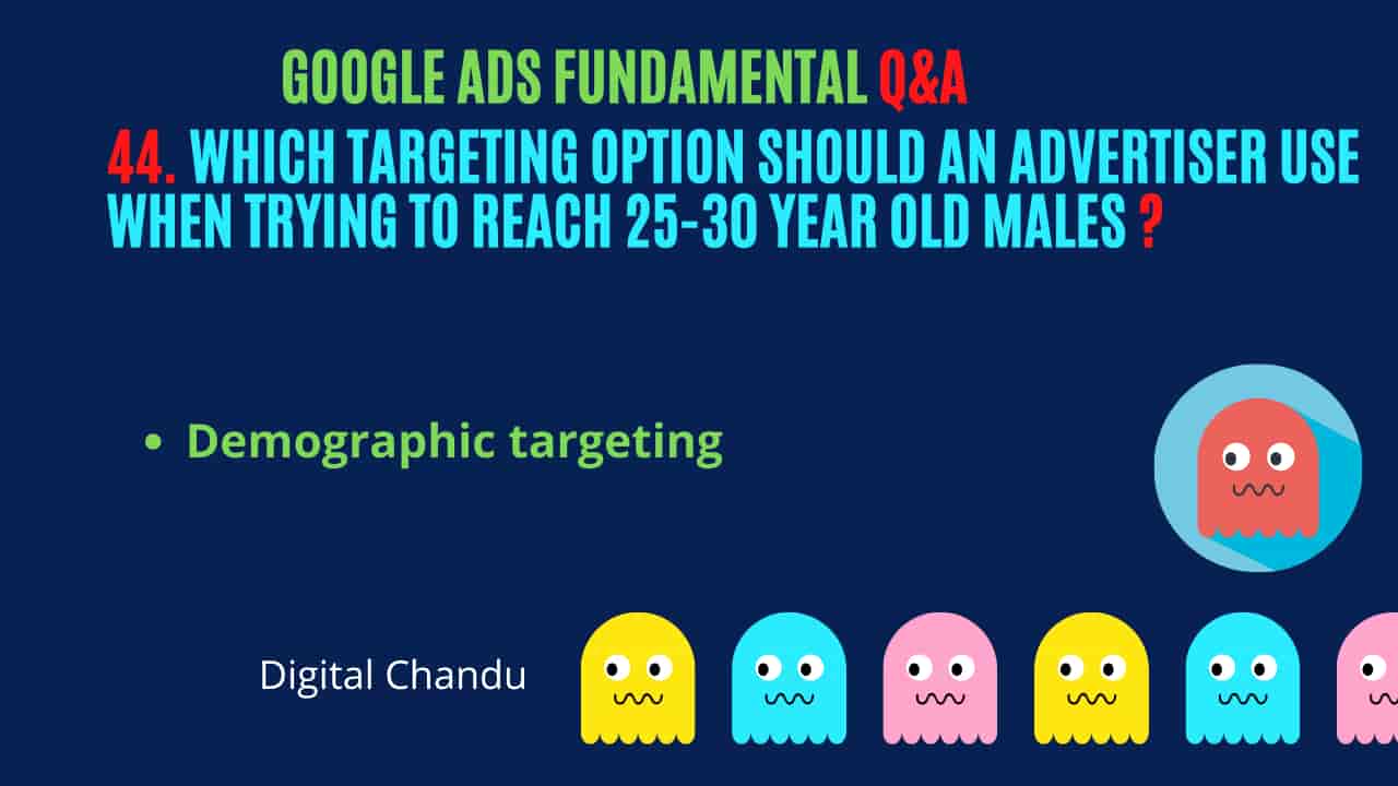 Google Ads Demographic targeting