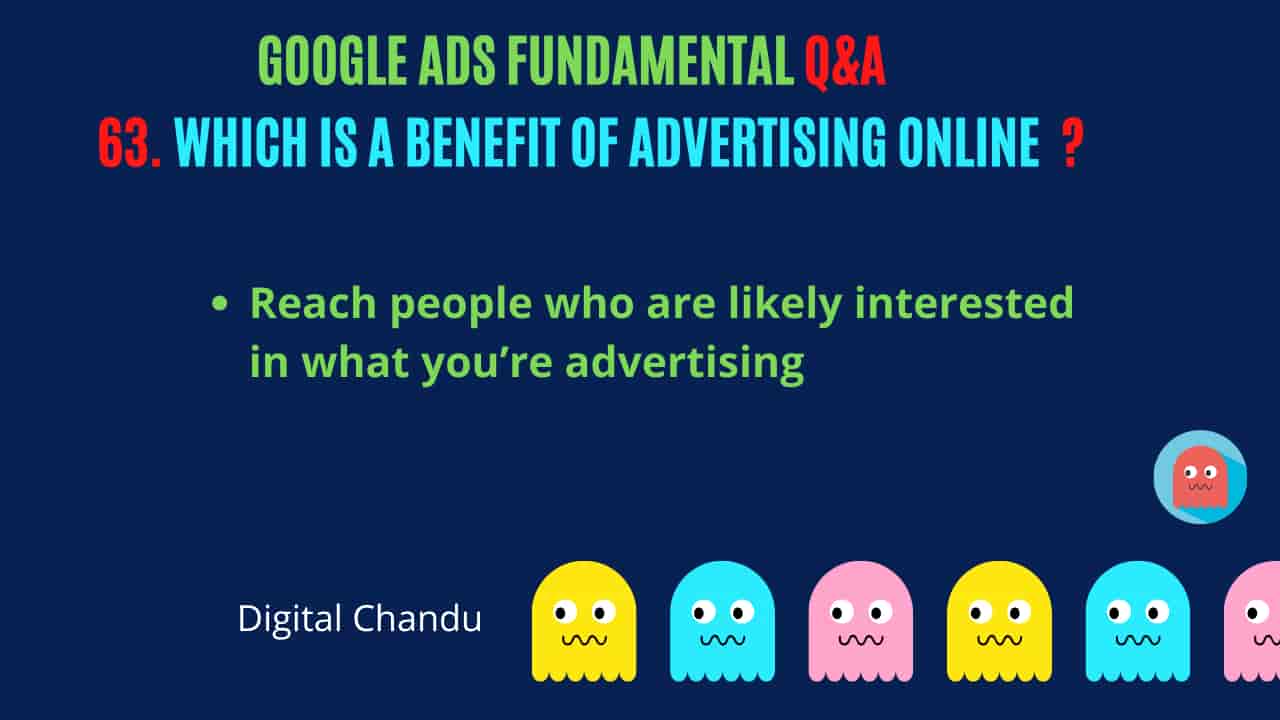 benefit of advertising online